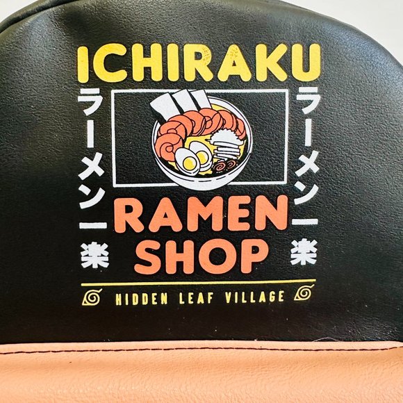 BIOWORLD NARUTO SHIPPUDEN COLLECTION ANIME ICHIRAKU FAUX LEATHER SMALL BACKPACK main image 9